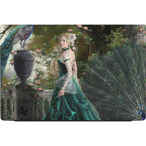 Woman with Peacocks by Nene Thomas Dell Vostro Skin